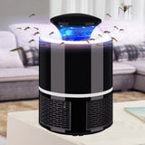 Maxbell USB Smart Mosquito Killer Insect Fly Inhaler UV LED Lamp Catcher Light Black