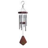 Maxbell Metal Bells Wind Chime Outdoor Garden Hanging Charm Decor Ornament silver