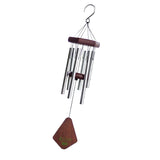 Maxbell Metal Bells Wind Chime Outdoor Garden Hanging Charm Decor Ornament silver