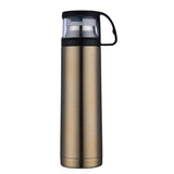 Maxbell Stainless Steel Insulated Vacuum Thermal Travel Water Bottle Drinks Gold