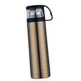 Maxbell Stainless Steel Insulated Vacuum Thermal Travel Water Bottle Drinks Gold