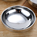 Maxbell Stainless Steel Bowl For Noodle Udon Ramen Rice Double Insulated Dish 19cm