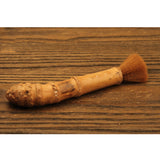 Maxbell Bamboo Root Pen Brush Handmade Tea Brush Coffeepot Teapot Brush Thick 17cm