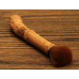 Maxbell Bamboo Root Pen Brush Handmade Tea Brush Coffeepot Teapot Brush Thick 17cm