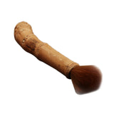 Maxbell Bamboo Root Pen Brush Handmade Tea Brush Coffeepot Teapot Brush Thick 17cm