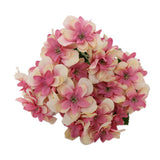 Maxbell Artificial Hydrangea Flowers Wedding Bouquet Party Home Decor Pink