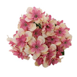 Maxbell Artificial Hydrangea Flowers Wedding Bouquet Party Home Decor Pink