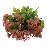 Maxbell Artificial Milan Fruit Bouquet Home Office Vase Flower Decoration Red