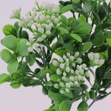 Maxbell Artificial Milan Fruit Bouquet Home Office Vase Flower Decoration White