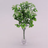 Maxbell Artificial Milan Fruit Bouquet Home Office Vase Flower Decoration White