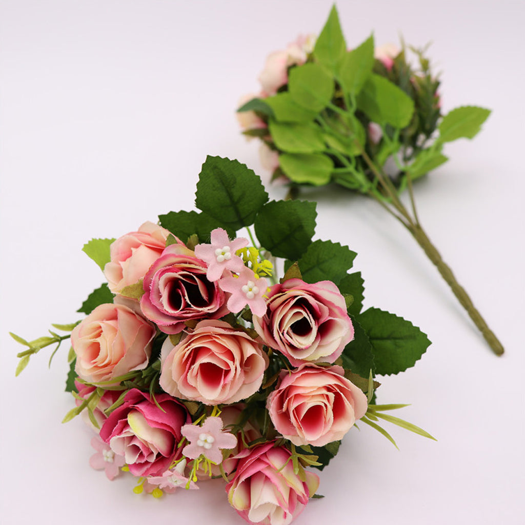 Maxbell Artificial Rose Flowers For Wedding Party Garden Home Decor DIY Light Pink