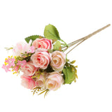 Maxbell Artificial Rose Flowers For Wedding Party Garden Home Decor DIY Light Pink