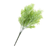 Maxbell Vanilla Bunch Artificial Plant Grass Bouquet Home Wedding Decor White Green