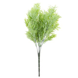 Maxbell Vanilla Bunch Artificial Plant Grass Bouquet Home Wedding Decor White Green