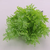 Maxbell Vanilla Bunch Artificial Plant Grass Bouquet Home Wedding Decor White Green