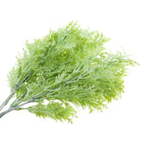Maxbell Vanilla Bunch Artificial Plant Grass Bouquet Home Wedding Decor White Green