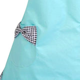 Maxbell Apron Home Kitchen Cooking Women Cotton Aprons Bowknot  Black edge