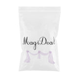 Maxbell Sheer Organza Fabric Bowknot Tulle Party Wedding Table Runner lavender