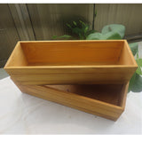 Maxbell Wooden Succulent Plant Flower Bed Pot Through Box Garden Planter 34cm