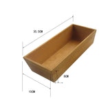 Maxbell Wooden Succulent Plant Flower Bed Pot Through Box Garden Planter 35.5cm