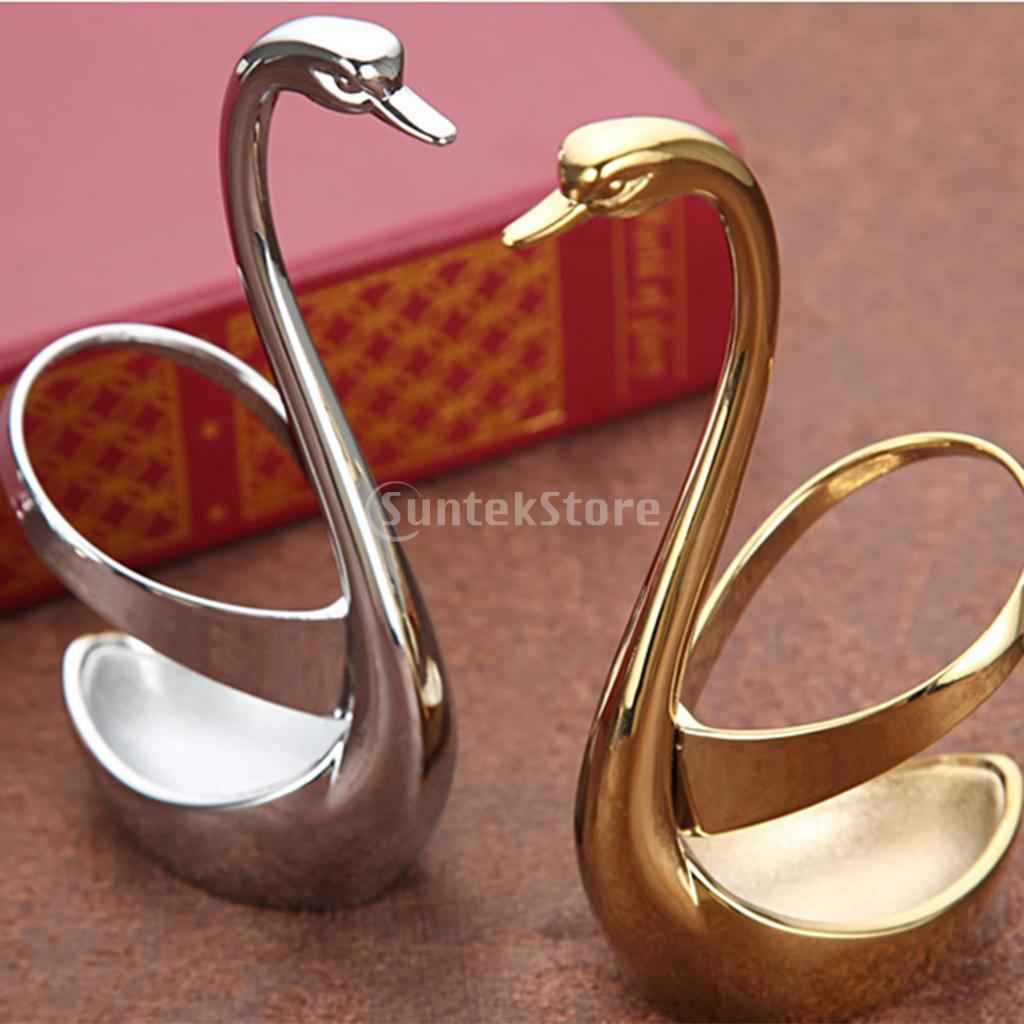 Maxbell Creative Swan coffee spoon new household stainless steel Silver #1