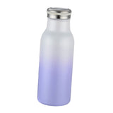 Maxbell Travel Vacuum Insulated 300ml Water Bottle Stainless Steel Cup Purple White