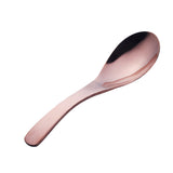 Maxbell Home Kitchen Stainless Steel Soup Spoon Coffee Spoon Table Spoon Rose Gold