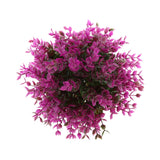 Maxbell Artificial Topiary Ball Decorative Garden Pants Ball Home Decor Purple 19cm