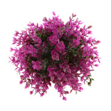 Maxbell Artificial Topiary Ball Decorative Garden Pants Ball Home Decor Purple 19cm