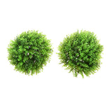 Maxbell Artificial Topiary Ball Decorative Garden Pants Ball Home Decor Green 29cm