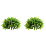 Maxbell Artificial Topiary Ball Decorative Garden Pants Ball Home Decor Green 29cm