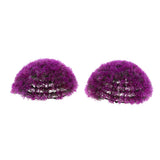 Maxbell Artificial Topiary Ball Decorative Garden Pants Ball Home Decor Purple 27cm