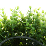 Maxbell Artificial Topiary Ball Decorative Garden Pants Ball Home Decor Green 34cm
