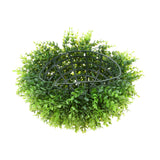 Maxbell Artificial Topiary Ball Decorative Garden Pants Ball Home Decor Green 34cm