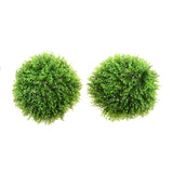 Maxbell Artificial Topiary Ball Decorative Garden Pants Ball Home Decor Green 34cm