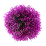 Maxbell Artificial Topiary Ball Decorative Garden Pants Ball Home Decor Purple 12cm