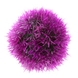 Maxbell Artificial Topiary Ball Decorative Garden Pants Ball Home Decor Purple 12cm