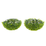 Maxbell Artificial Topiary Ball Decorative Garden Pants Ball Home Decor Green 27cm