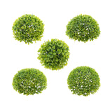 Maxbell Artificial Topiary Ball Decorative Garden Pants Ball Home Decor Green 12cm