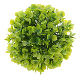 Maxbell Artificial Topiary Ball Decorative Garden Pants Ball Home Decor Green 12cm