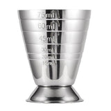 Maxbell Precise Bar Jigger Stainless Steel Cocktail Measuring Cup 75ml Silver