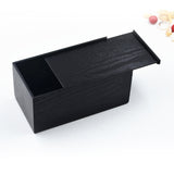 Maxbell Wooden Tissue Paper Storage Box Car Napkin Case Cover Holder Black Rectangle