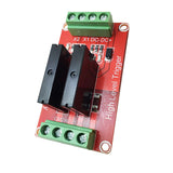 Maxbell Red Solid State Relay Module High Level with Fuse 240V 2A  2 Channel 5V