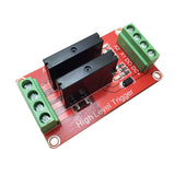 Maxbell Red Solid State Relay Module High Level with Fuse 240V 2A  2 Channel 5V