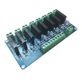 Maxbell Blue Solid State Relay Module 240V 2A For Arduino 8 Channel 5V High Level