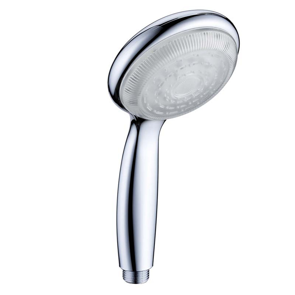Maxbell LED Shower Head Handheld Bathroom Waterfall Rain Sprayer Light 7-Color