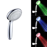 Maxbell LED Shower Head Handheld Bathroom Waterfall Rain Sprayer Light 7-Color