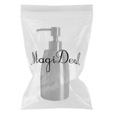 Maxbell Stainless Steel Pump Soap Lotion Dispenser Bathing Liquid Bottle 8# 400ml