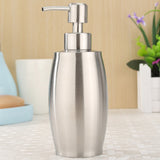 Maxbell Stainless Steel Pump Soap Lotion Dispenser Bathing Liquid Bottle 4# 350ml