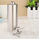 Maxbell Stainless Steel Pump Soap Lotion Dispenser Bathing Liquid Bottle 1# 250ml